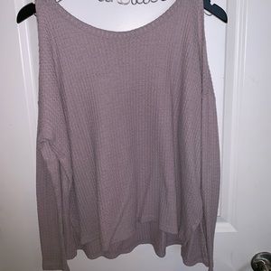 Lavender American Eagle off the shoulder sweater!!